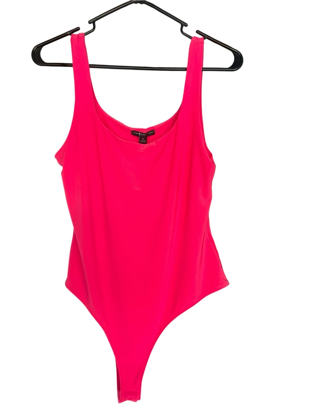 NWT Bright Hot Pink One-Piece Bodysuit